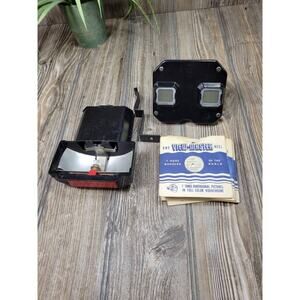 Vintage View-Master, Sawyer's Stereoscope Viewer, Light Attachment & 9 Reels